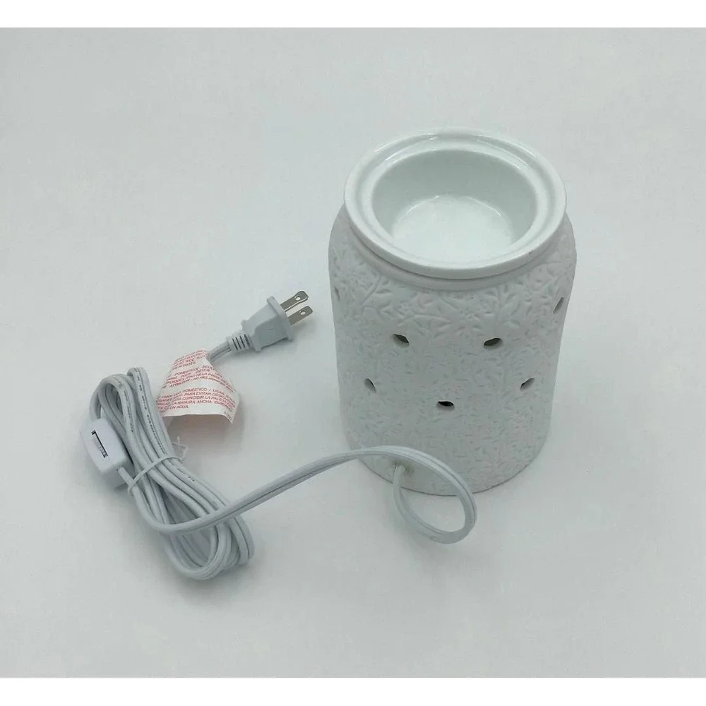 Scentsy Trust In Him Electric Wax Warmer White Ceramic‎ Religious Cross Holiday